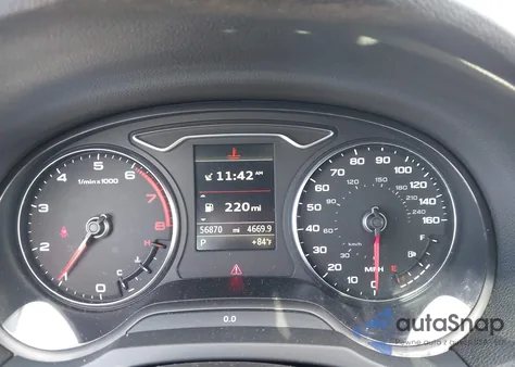 2015 Audi A3 2.0T Premium z USA, uszkodzony, nr VIN WAUBFGFF4F1117768